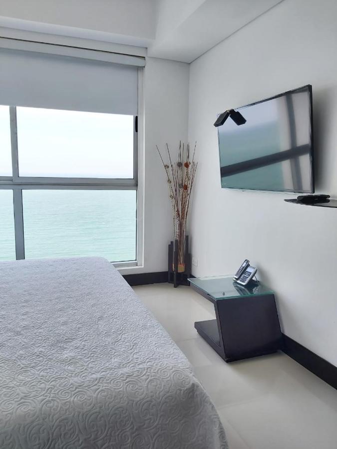 Palmetto Eliptic Luxury Beachfront Apartment Bocagrande Cartagena Kültér fotó